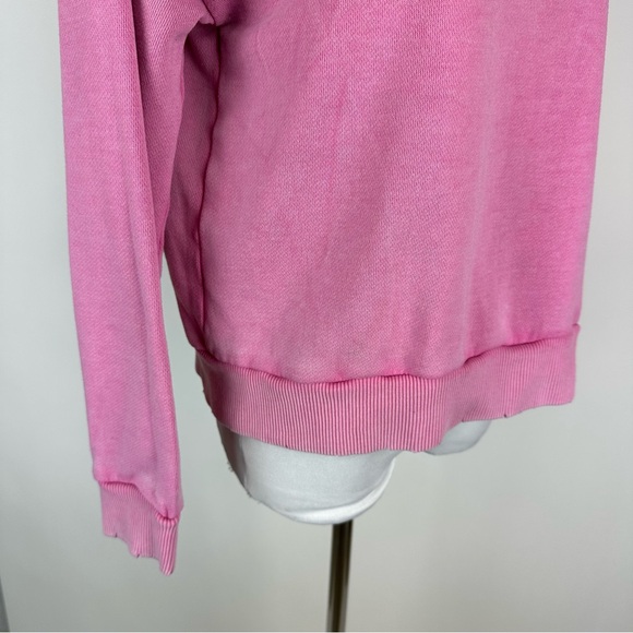 Aerie Pink Crewneck Sweatshirt Size Medium - Picture 6 of 13